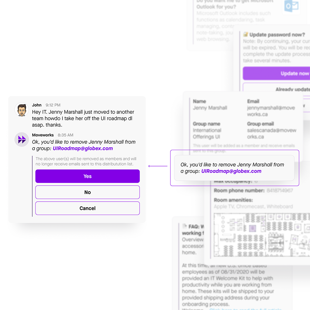 moveworks personalizes the support experience